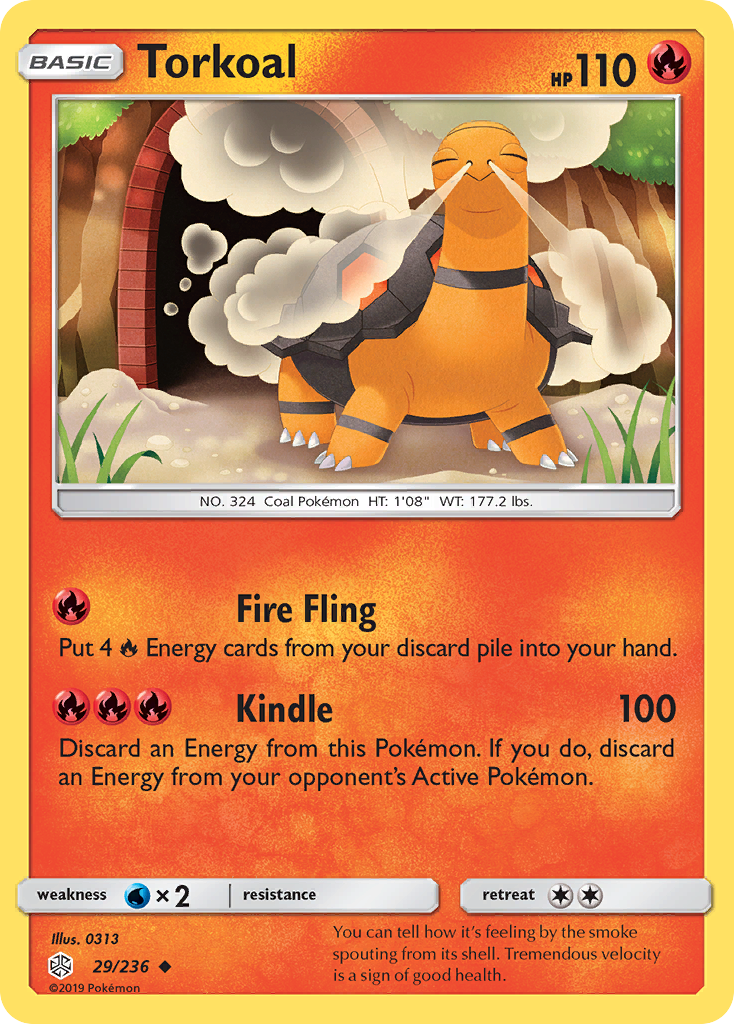 Cosmic Eclipse Torkoal #29/236